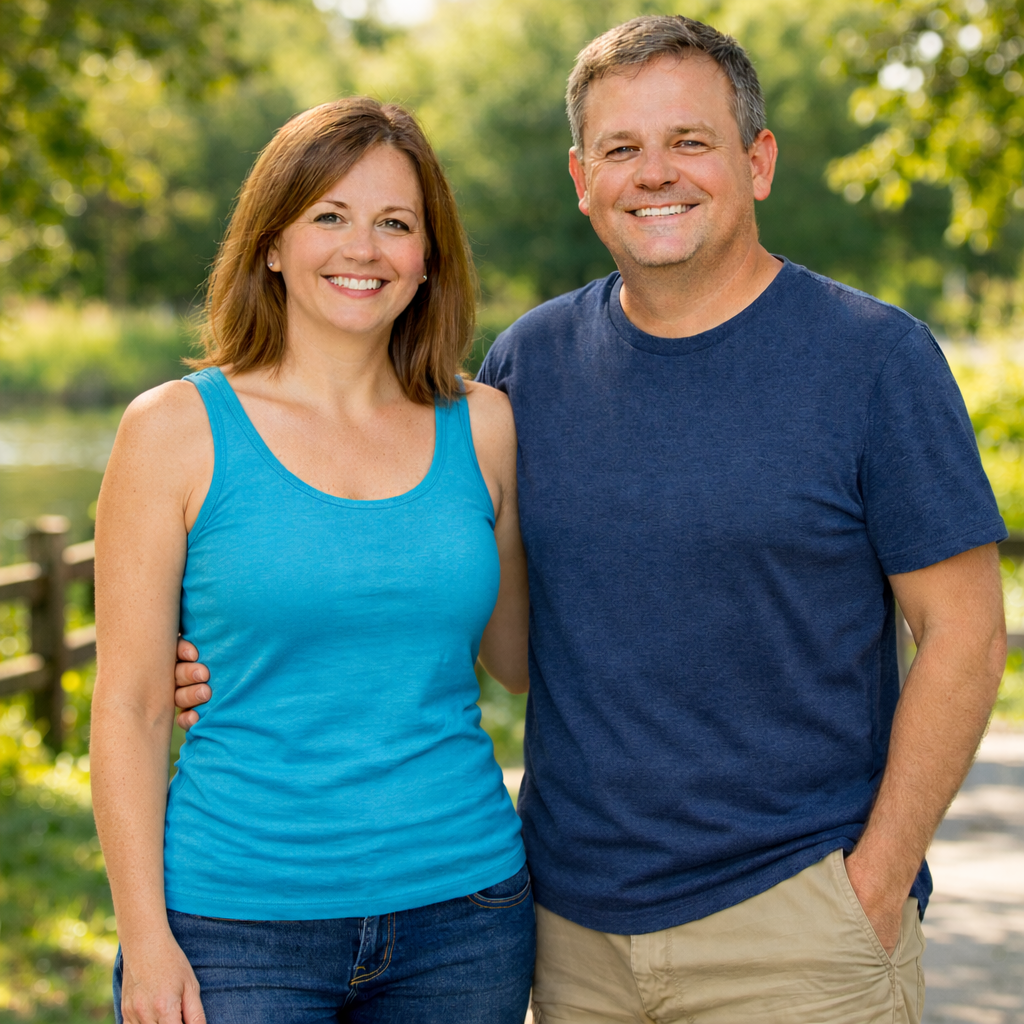 Weight Loss couple after